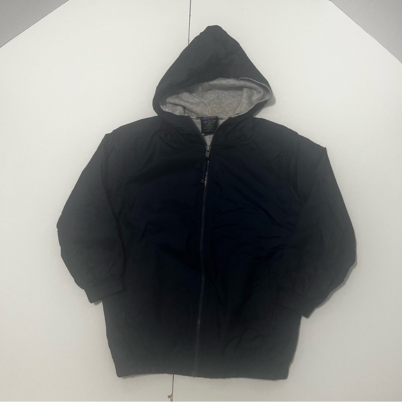 Charles River Youth Performance Jacket - size 7/8 - blue and gray. - Picture 5 of 7